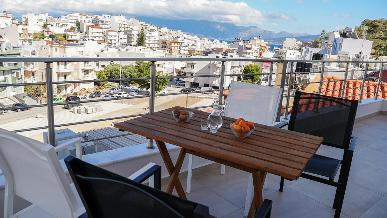 Oasis - Chic & Minimal Apt Apartment Agios Nikolaos  Luaran gambar