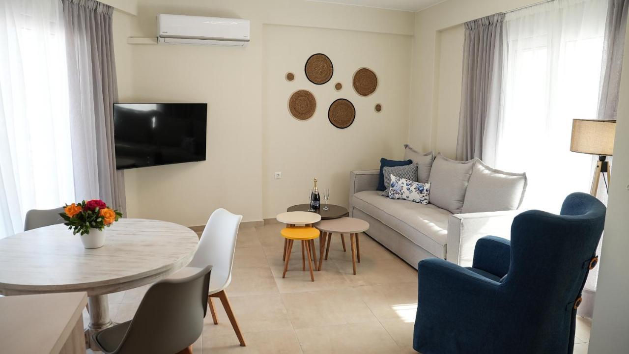 Oasis - Chic & Minimal Apt Apartment Agios Nikolaos  Luaran gambar